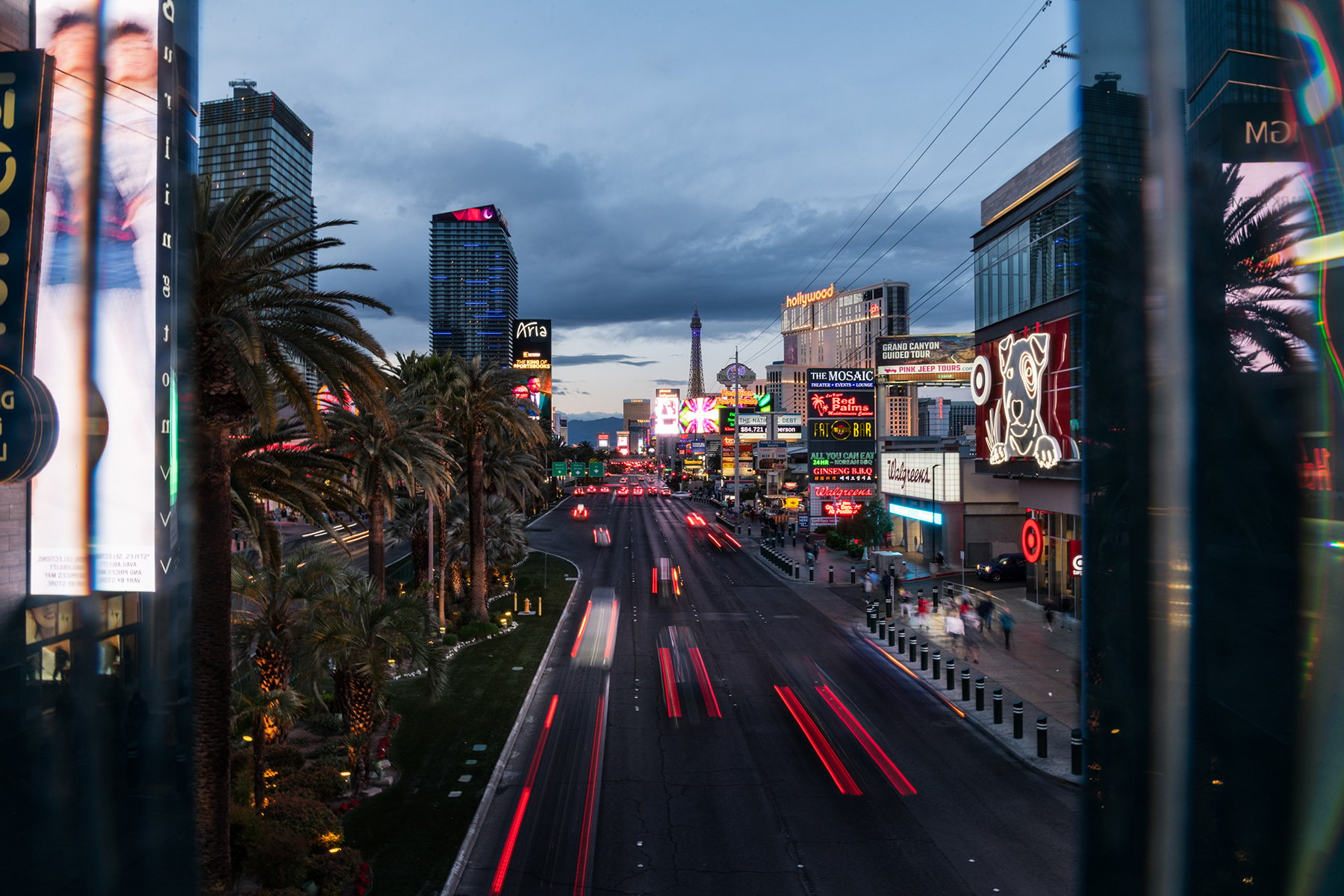 An image of traffic buzzing by a custom designed gym